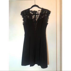 BCBGENERATION Black Lace Dress